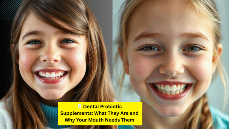 Dental Probiotic Supplements: What They Are and Why Your Mouth Needs Them